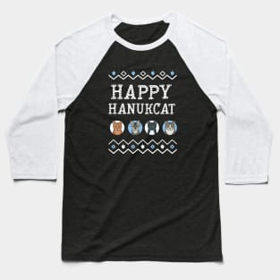 Happy Hannukat Baseball T-Shirt